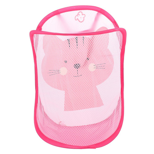 Milisten Mesh Laundry Basket Rv Storage and Organization Dirty Clothes Basket Hamper on Wheels Wall Laundry Basket Laundry Hamper Collapsible Toy Baskets Clothes Hanging Child Folding Nylon