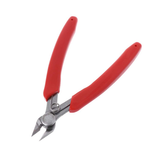 Atcdfuw Diagonal Plier,Electrical Wire Cable Cutter Jewelry Cutting Plier Side Snips Flush Pliers Usefu