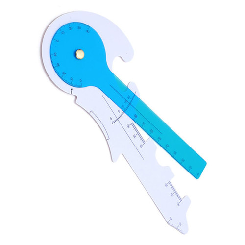 JEWEDECO Tools Eyeglasses Pupil Distance Ruler Pupil Distance Meter Ruler for Pupil Distance Pupillary Distance Ruler Eyes Distance Ruler Pupillometer Plastic Light Measuring Instrument