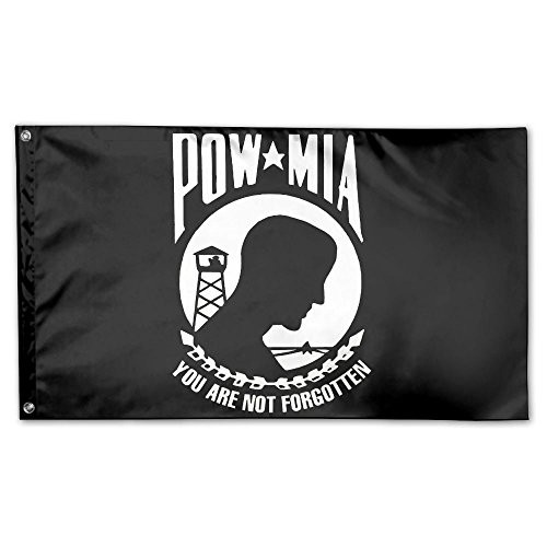 POW MIA - You Are Not Forgotten Flag Fly Breeze 3x5 -Polyester- Flags With Brass Grommets 3 X 5 FT