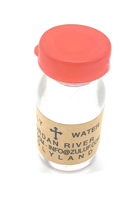 Holy Water From The Jordan River In 1 7/8 Inch Glass Vial Bottle | Blessed Holy Water Catholic Mini Holy Water Bottle Glass From Jordan River Holy Land Israel | House Blessing Jerusalem Gifts HLG004 Holy Water From The Jordan River In 1 7/8 Inch Glass Vial Bottle | Blessed Holy Water Catholic Mini Holy Water Bottle Glass From Jordan River Holy Land Israel | House Blessing Jerusalem Gifts HLG004