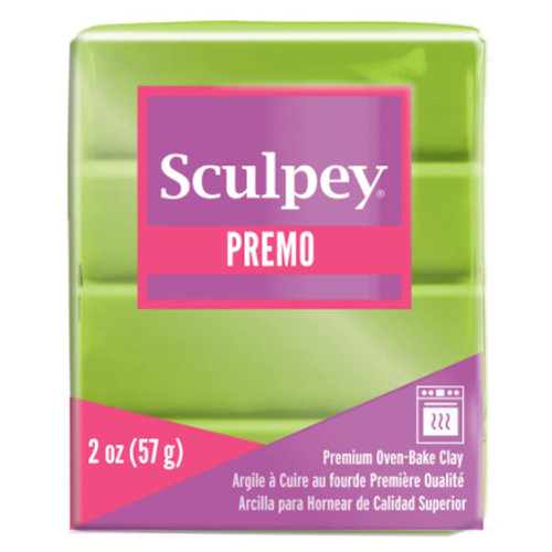 Premo Sculpey Accents Oven Bake Clay (Bright Green Pearl) Premo Sculpey Accents Oven Bake Clay (Bright Green Pearl)