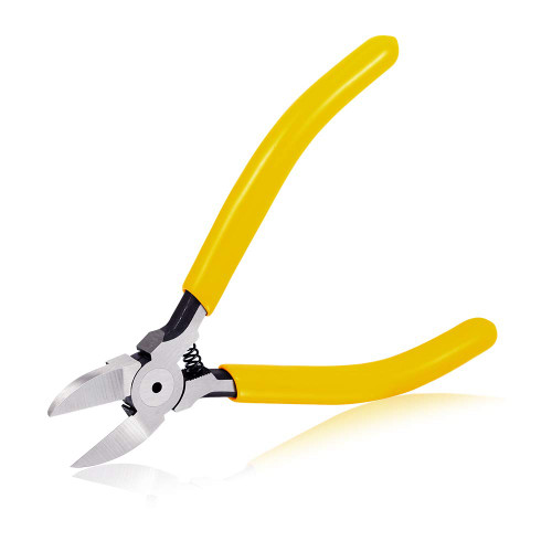 SPEEDWOX Flush Cutter Wire Cutter Side Cutting Pliers Diagonal Pliers 5 Inches Side-cutting Pliers Precision Nippers for Electronics Repair Jewelry Crafts