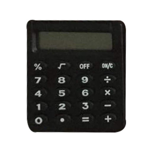 1PCS Calculator, Mini Cute Basic Standard Calculators Electric Digital Desktop Calculator with 8-Digit for Home Office School,Black