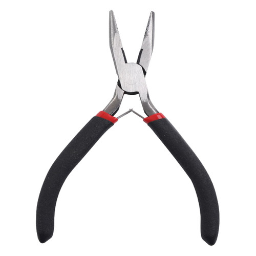 Needle Nose Pliers Heavy Duty Long Nose Pliers Cutting & Gripping Plier Carbon Steel For DIY Jewelry Making Needle Nose Pliers Jewelry Long Needle Nose Pliers