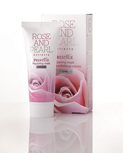 REPAIRING MASKROSE&PEARL EXTRACT+NATURAL CLAY - rich creamy texture by Rosa Impex