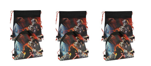Star Wars EP7 Non Woven Sling Bag/Party Bag with Hangtag x 3