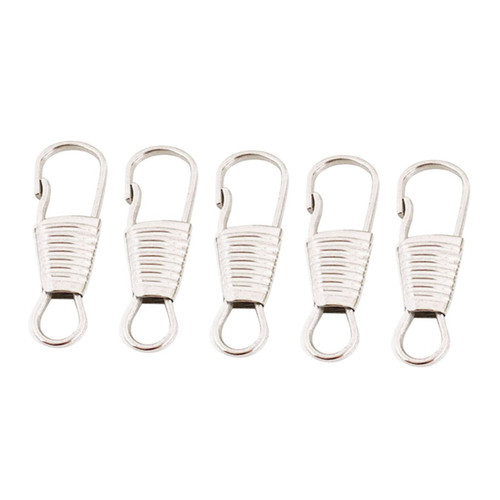 JEWEDECO 10pcs DIY Zipper Pulls Luggage Zipper Pulls Metal Zipper Pulls Metal Luggage Metallic Boots Zipper Repair Functional Zipper Head Sewing Bags Pull Tab Wetsuit Clothing Repair Kit