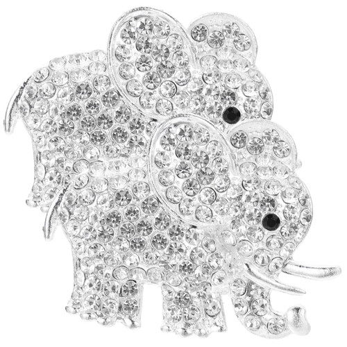 ERINGOGO 2pcs Elephant Perfume Clip Automatic Air Freshener Crystals Decor Air+purifier Car Interior Air Vent Clip Car Purifiers Air Clip Car Fragrance Diffuser Elephant Car Air Freshener