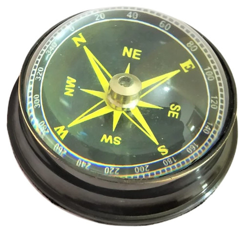 Brass Compass, Gift Compass, Car Compass, Antique Vintage Nautical Hanging Compass, Camping, Military Compass, Magnifier Compass, Kisd Game, Glass Paperweight, Brass Paperweight, Compass Paperweight