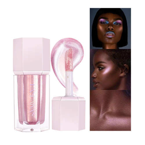 Women Liquid Smooth Moisturizing Contouring Highlighter Face ContoursBeauty Wand FoundationsCosmetics Profession Makeup Contouring Highlighter Stick Shimmers Liquid Bronzer Waterproof Smooth