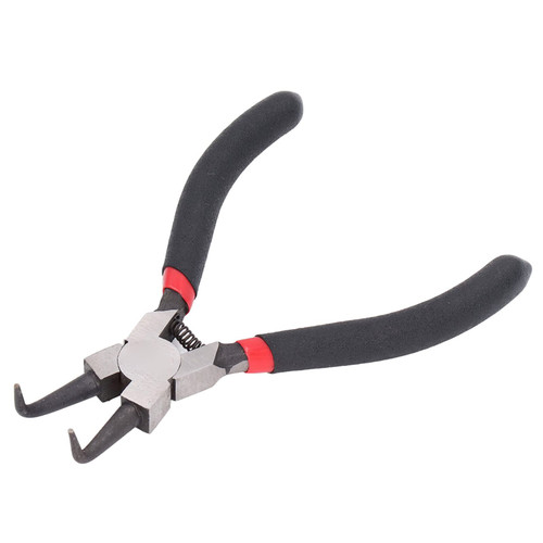 Internal Bend Circlip Pliers, Snap Ring Pliers 5in Circlip Pliers Ring Remover Tool Internal Bend Carbon Steel For Precise Fixing, Snap Ring Pliers
