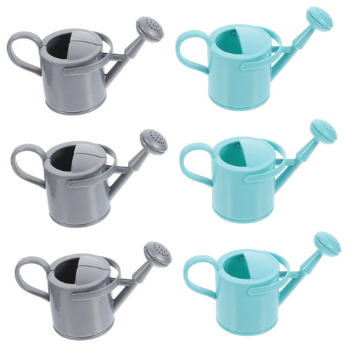 GATHINESS 6Pcs Garden of Miniatures misting Bottle for Plant Kids Watering can Miniature Watering can Mini Garden Watering can Flower Watering can Plant Mister Props Child abs Plastic Indoor