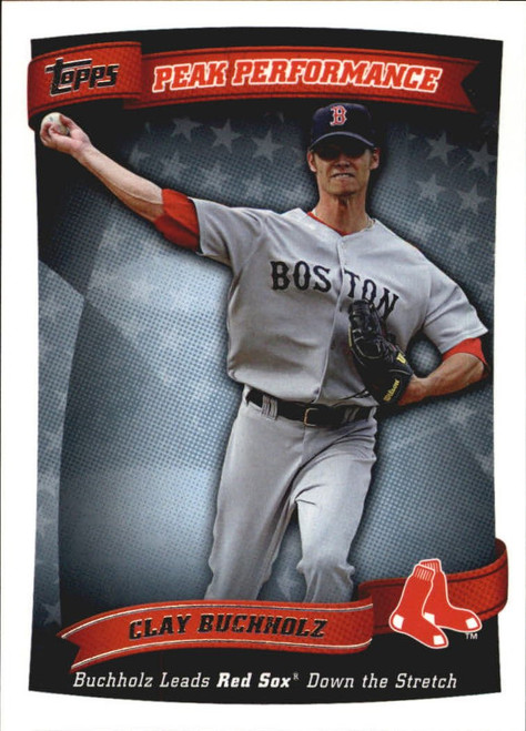 2010 Topps Peak Performance #63 Clay Buchholz MLB Baseball Trading Card