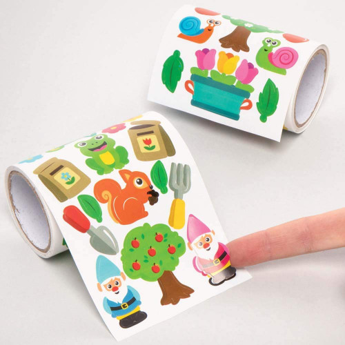 Baker Ross FE510 Garden Stickers for Kids - Pack of 800, Craft Stickers for Children, Value Pack, Ideal for Arts and Crafts Projects, Childs Scrapbook Stickers and Reward Charts Baker Ross FE510 Garden Stickers for Kids - Pack of 800, Craft Stickers for Children, Value Pack, Ideal for Arts and Crafts Projects, Childs Scrapbook Stickers and Reward Charts