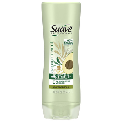 Suave Professionals Conditioner, Avocado + Olive Oil, 12.6 oz