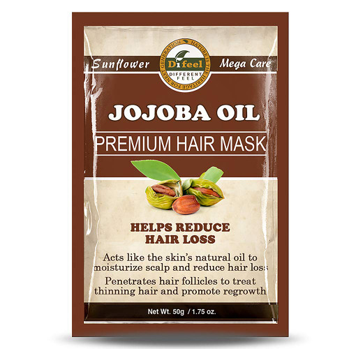 Difeel Premium Deep Conditioning Hair Mask - Jojoba Oil 1.75 ounce (3-Pack)