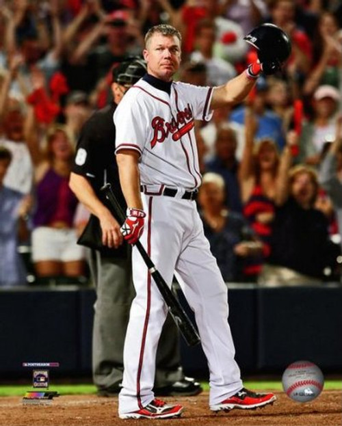 Chipper Jones Atlanta Braves Final MLB AB 8x10 Photo #3 Chipper Jones Atlanta Braves Final MLB AB 8x10 Photo #3