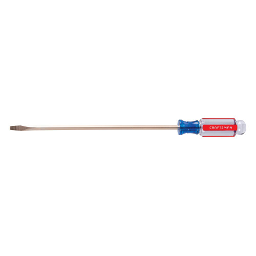 CRAFTSMAN Screwdriver, 3/16 in x 9 in Slotted, Acetate Handle (CMHT65025)