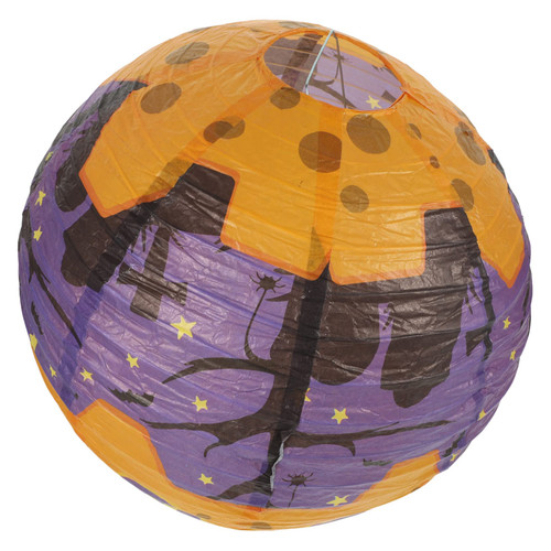 Halloween Paper Lantern Led Ledlight Outdoor Halloween Decoration Decorative Prop Home Decoration Balloon Decorations Tissue Lantern Halloween Hanging Paper Lantern Skeleton