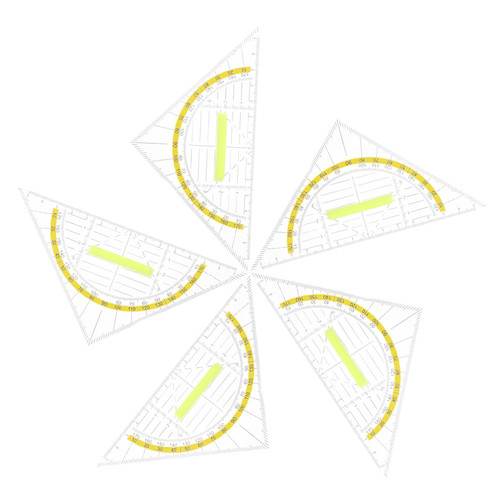 STOBOK 5pcs Geometry Measurement Rulers Math Geometry Measure Rulers Geometry Square Ruler Measurement Tools Measuring Tools Measuring Ruler Geometry Rulers Pp 16c Plastic Ruler Triangle STOBOK 5pcs Geometry Measurement Rulers Math Geometry Measure Rulers Geometry Square Ruler Measurement Tools Measuring Tools Measuring Ruler Geometry Rulers Pp 16c Plastic Ruler Triangle