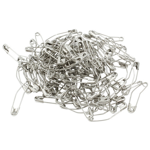 Hordion 100Pcs Curved Safety Pins, 1-1/4 Inch / 32mm Quilting Basting Pins, Bent Safety Pins with Plastic Cases for Quilting, Sewing, Crafts, Knitting, DIY (Sliver) Hordion 100Pcs Curved Safety Pins, 1-1/4 Inch / 32mm Quilting Basting Pins, Bent Safety Pins with Plastic Cases for Quilting, Sewing, Crafts, Knitting, DIY (Sliver)