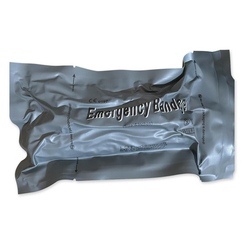 6" Israel Bandage, Hemostatic Compression Bandage with Sterile Double Vacuum Seal, Emergency Pressure Wound Dressing for Tactical First Aid Kits and Personal Emergency Supplies (1)
