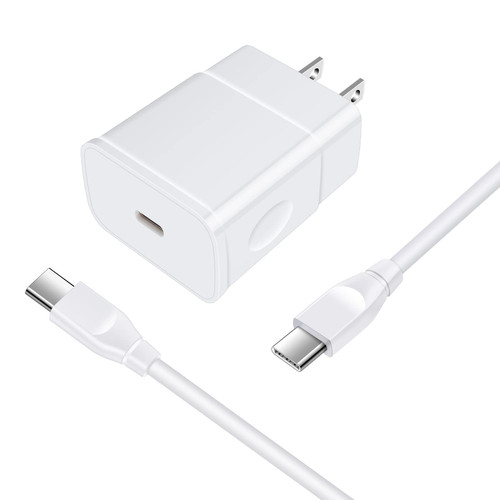 Samsung 25W USB C Charger Wall Charger Plug Type C Charger Cable Fast Charging Block for Galaxy A14 A23 S23 S22 Ultra/S22/S21 S20 FE 5G/S10/A13 A53 5G/A03S Z Fold 4 & 9FT Android Phone Charger Cable