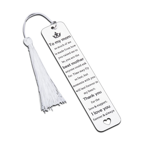 Mom Gift Bookmark Mother's Day Christmas Gift for Mom from Daughter Son Stocking Stuffers for Women Valentines Day Gift for Mommy Mom Birthday Gifts for Mother Mommy Mom from Teen Kids I Love Mom Gift Mom Gift Bookmark Mother's Day Christmas Gift for Mom from Daughter Son Stocking Stuffers for Women Valentines Day Gift for Mommy Mom Birthday Gifts for Mother Mommy Mom from Teen Kids I Love Mom Gift