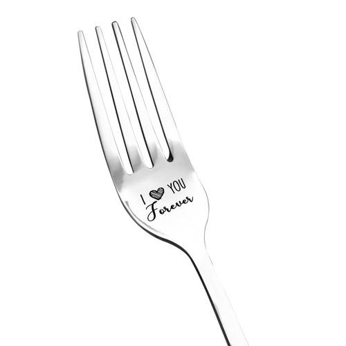 Anniversary Christmas Gifts Fork for Wife Husband Boyfriend Girlfriend I Love You Fruit Dessert Forks Gifts for Best Friend Bff Bf Gf Birthday Xmas Gifts for Mom Dad Daughter Son Dinner Fork Anniversary Christmas Gifts Fork for Wife Husband Boyfriend Girlfriend I Love You Fruit Dessert Forks Gifts for Best Friend Bff Bf Gf Birthday Xmas Gifts for Mom Dad Daughter Son Dinner Fork