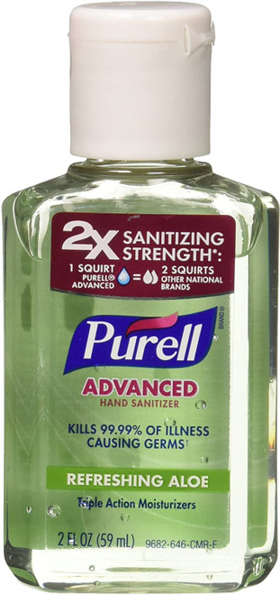 Purell Advanced Hand Sanitizer Refreshing Aloe 2 oz