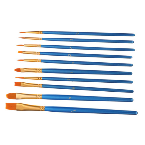 NUOBESTY 10pcs Oil Paint Brushes Nylon Painting Brushes Tip Professional Paint Brush Paint Brush Holder Trim Paint Watercolor Brushes Acrylic Brush Travel Chip Wooden Acrylic Painting NUOBESTY 10pcs Oil Paint Brushes Nylon Painting Brushes Tip Professional Paint Brush Paint Brush Holder Trim Paint Watercolor Brushes Acrylic Brush Travel Chip Wooden Acrylic Painting