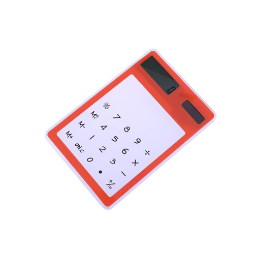 VILLCASE Touch Screen Calculator Calculators Small Simple Calculator Standard Calculator Transparent Calculator Cool Calculator Portable Calculator Computer Mini Student
