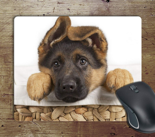 Puppy German Shepherd Computer Mouse pad Mousepad Mouse Matt Mat Pad Anti Slip
