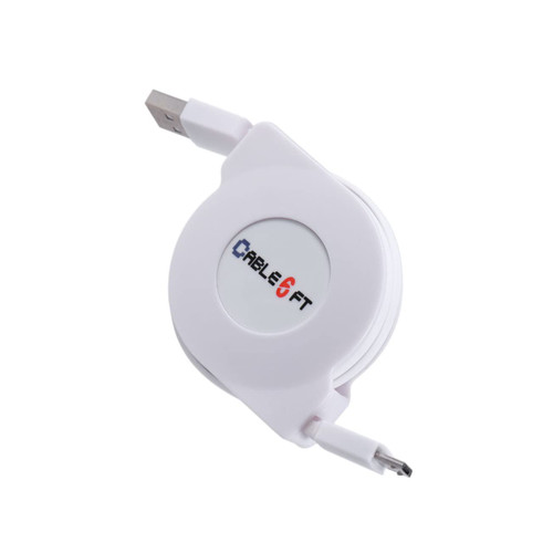 Yardenfun C Charging Cable Phone Charger Cord Charging Cables Phone Charging Cord Retractable Charging Cable Data Sync Cable Sync Line USB White
