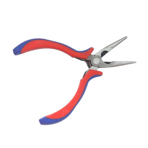 Mini Pliers DIY Small Jewelry Pliers Tools 5 Inches Diagonal Pliers Round Bent Needle Nose Cutter Handcraft Beading Tool Mini Pliers For Electronics Jewelry Making