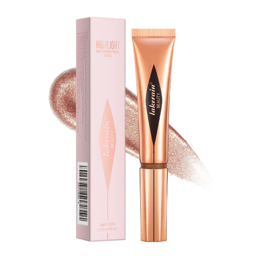 Professional Makeups For Women Liquid Beauty Wand Contouring Highlighter Stick Easy To Blend Long Lasting Smooth Contouring Highlighter Stick Blush-shimmer Liquid Bronzer Waterproof Smooth
