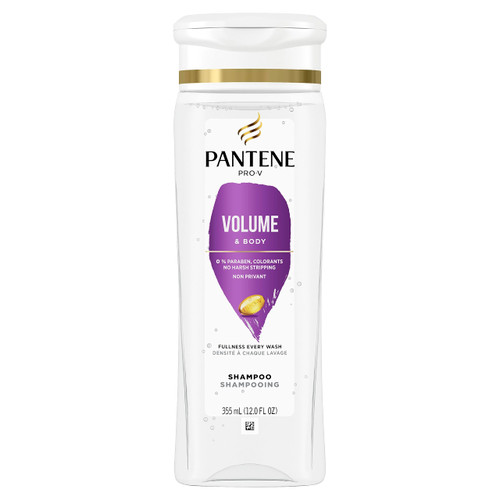 Pantene PRO-V Volume & Body Shampoo, 12.0oz