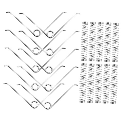KONTONTY 20pcs V-shape Springs for Pruners Pruning Shears Parts Pruning Shears Springs Pruning Parts Replacement Springs for Hand Pruners Bypass Pruner Spring Garden Shears Metal Scissors