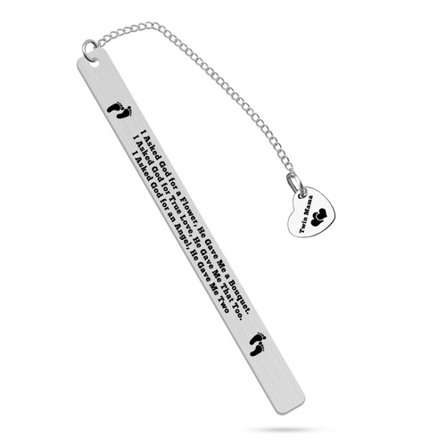 Mommy to Be Gift Twin Mom Gift for New Mom Mom of Twins Gift Twins Jewelry Twin Mama Gift New Mom Gift Mommy to Be Gift Mother of Twins Jewelry Twin Mom Mother's Day Gift for Twin Mom Bookmark