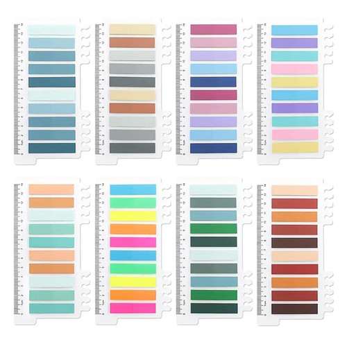 1600Pcs 80 Color Writable Morandi Sticky Tabs Repositionable Color Page Marker Sticky-Notes Tabs Sticky Tabs Book Tabs Sticky Indexes Tabs Sticky Tabs Book Tabs Morandi Sticky Tabs Color Page Marker
