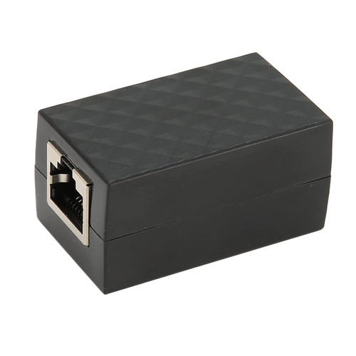 Ethernet Surge Protector, PoE Gigabit RJ45 LAN Network CAT5 CAT6 Coupler Thunder Arrestor Device
