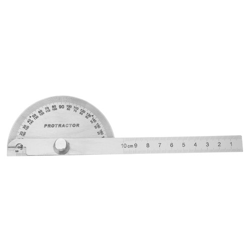 SEWACC 1pc Goniometer Ruler Measuring Tool Digital Display Angle Ruler Protractor Rotating Angle Ruler tmeasuring Ruler Metal Angle Finder Tool Measuring Ruler Multipurpose Angle Gauge