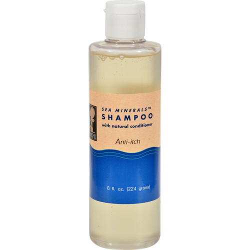 Sea Minerals Shampoo With Anti-itch Natural Conditioner 8 Oz