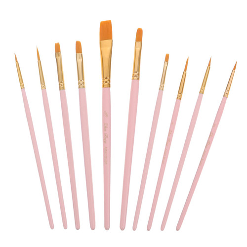 VILLCASE 1 Set Nylon Paintbrush Paint Brushes for Acrylic Painting Brushes Watercolor Graffiti Brush Art Brush Artist Paint Brushes Kid Tools Nylon Short Hair Child Watercolor Paints