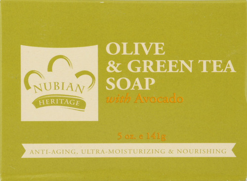Nubian Heritage Soap Bar Olive Grn Tea