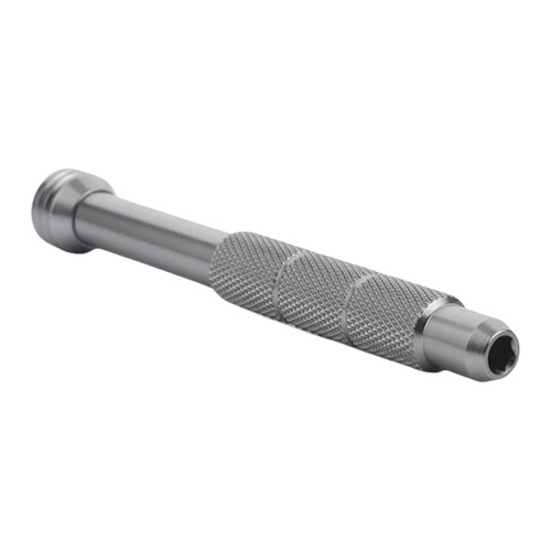 4mm Screwdriver Handle Magnetic Screw Driver Bits Holder Self-Locking Adapter For Screwdriver Bits Socket Wrench Tools Aluminium Alloy Holder Hexagon Tools Electronics Repair Accessories Slotted Head