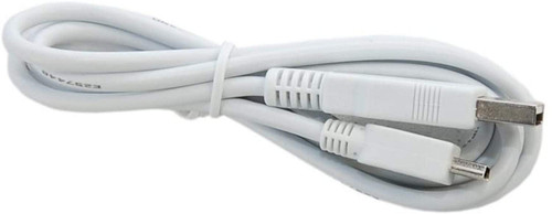 HQRP USB to Mini USB Cable (White) Compatible with Leapfrog Leapster L-Max ; Leapster TV ; Didj Custom Gaming System ; LeapReader Junior Book Pal