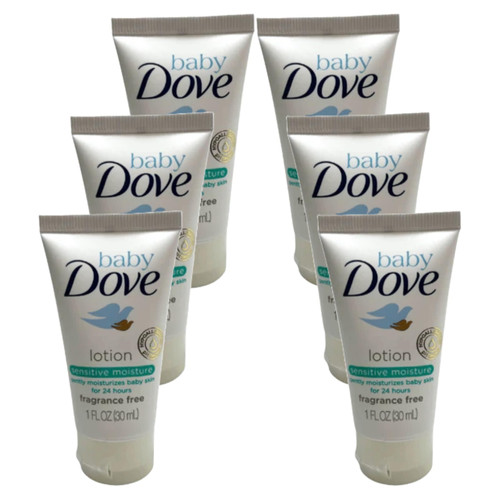 Baby Dove Sensitive Moisture Lotion ( Pack of 6)