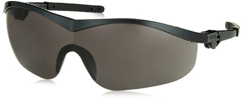MCR Crews ST112 Storm Safety Glasses Black Frame Grey lens 1 Pair MCR Crews ST112 Storm Safety Glasses Black Frame Grey lens 1 Pair